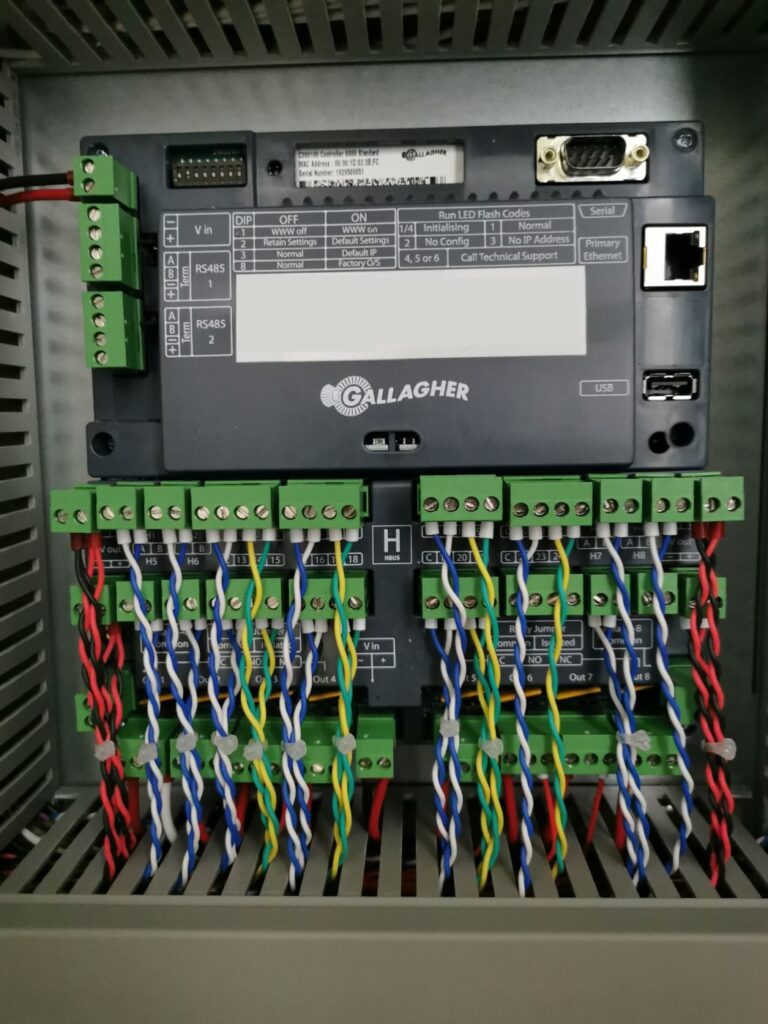 Gallagher controller wiring