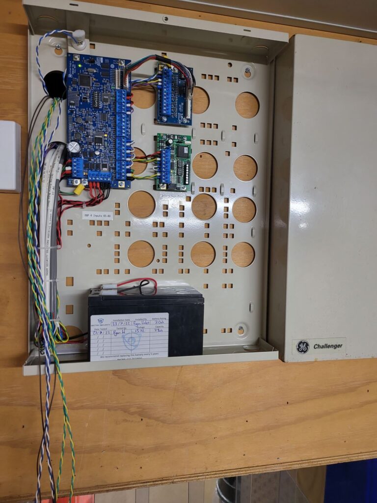Tecom access control panel